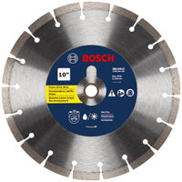 Bosch, BOSCH 10" Premium Segmented Rim Diamond Blade for Universal Rough Cuts