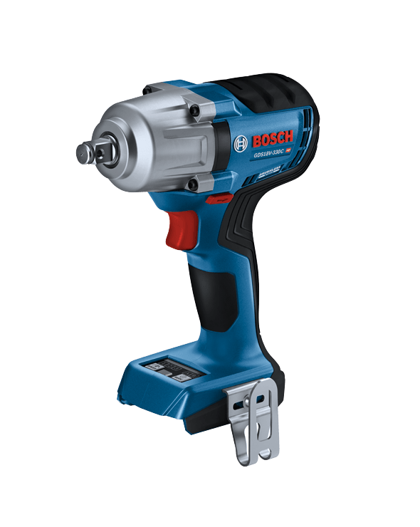 Bosch, BOSCH 18V Brushless Connected-Ready 1/2" Mid-Torque Impact Wrench w/ Friction Ring & Thru-Hole (Tool Only)