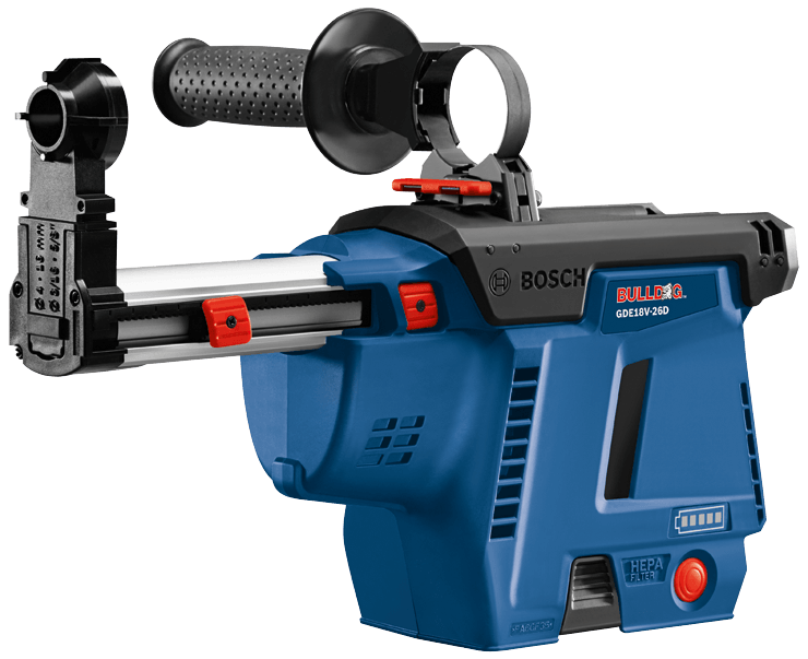 Bosch, BOSCH 18V SDS-PLUS® BULLDOG™ 1" Dust Collection Attachment