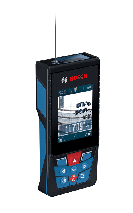 Bosch, BOSCH BLAZE™ Outdoor 400' Connected Laser Measure w/ Camera ViewFinder