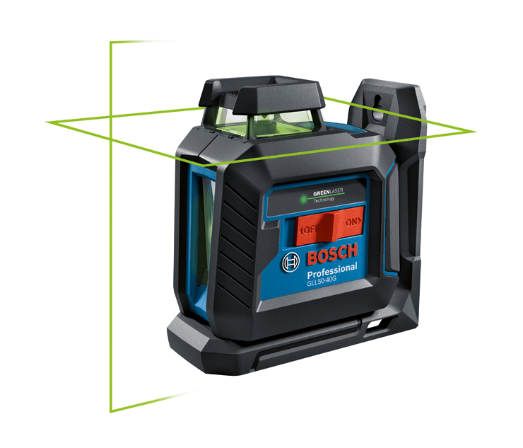 Bosch, BOSCH Green-Beam Self-Leveling 360° Cross-Line Laser