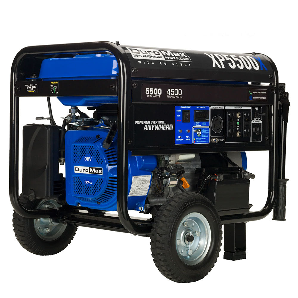 DuroMax, DuroMax XP5500X 5,500 Watt Gasoline Portable Generator w/ CO Alert