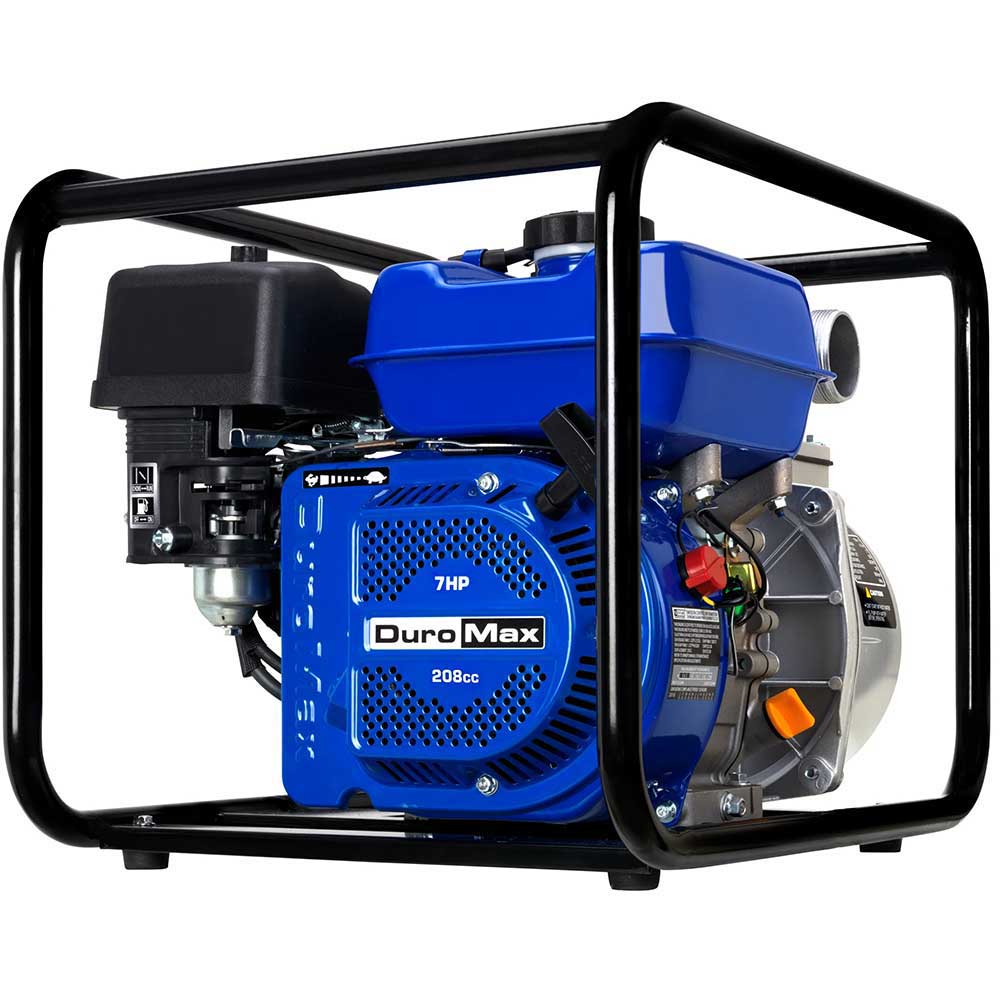 DuroMax, DuroMax XP652WP-LHK 208cc 158 GPM 2" Gas Engine Water Pump Kit