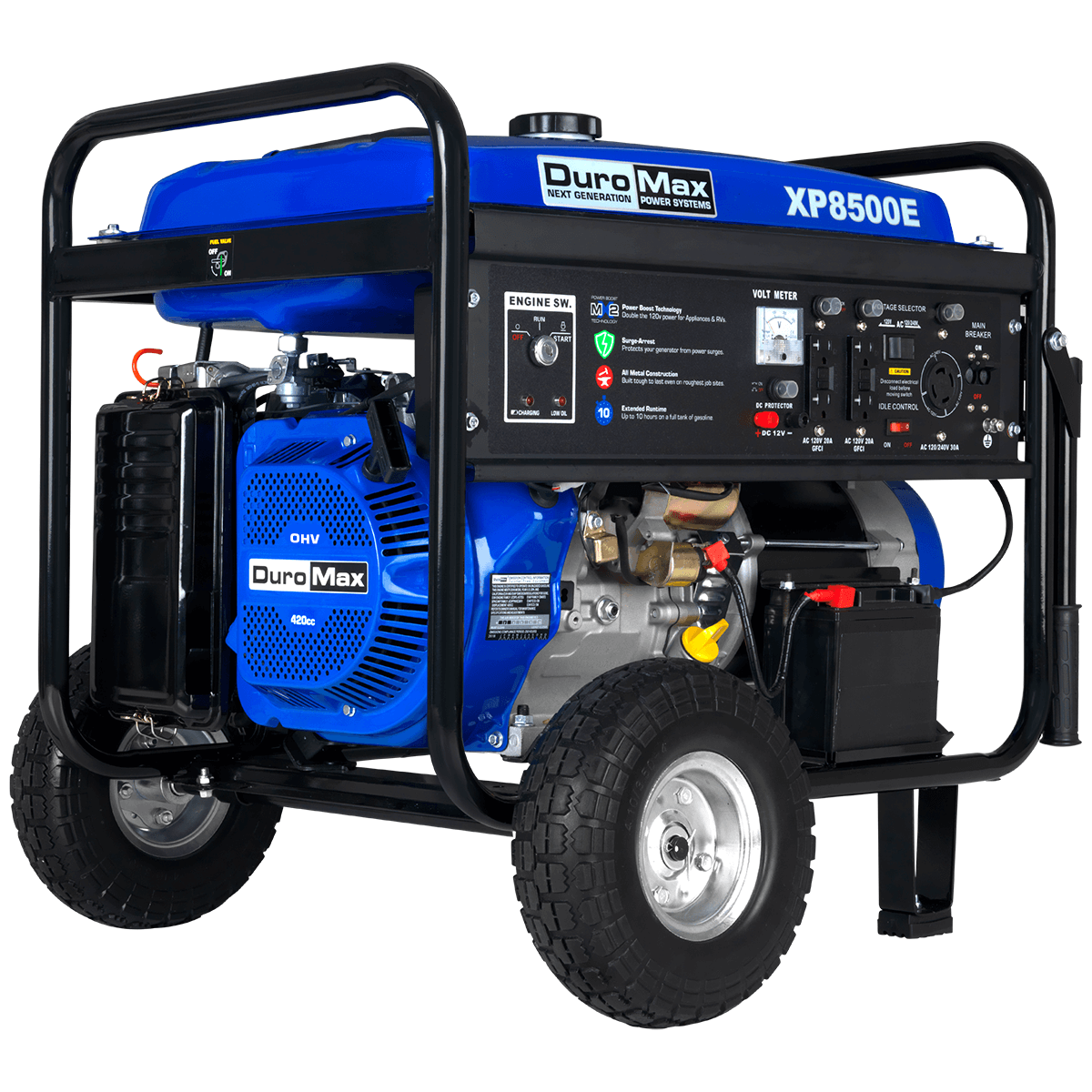 DuroMax, DuroMax XP8500E 8,500 Watt Portable Gas Powered Generator