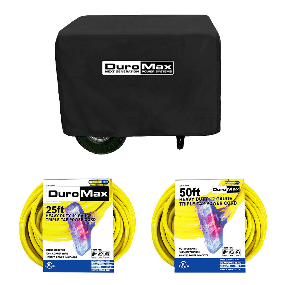 DuroMax, DuroMax XPHXLRGKIT HX Series Large Generator Power Cord and Cover Kit