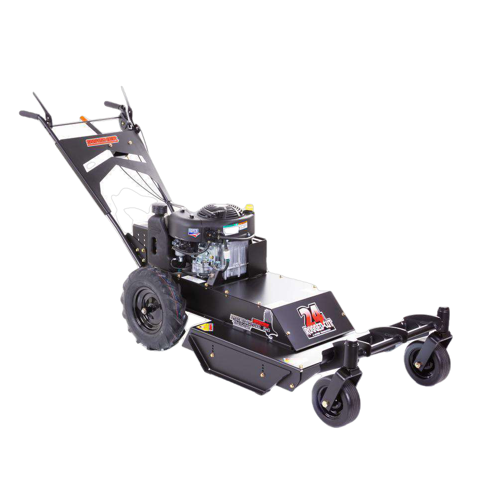 Swisher, Swisher WRC11524BSC 11.5HP 24" Briggs & Stratton Walk Behind Rough Cut with Casters New