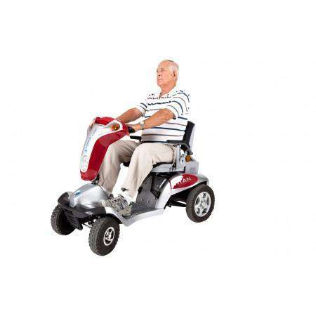 Tzora, Tzora Titan Hummer XL 4 Wheel Heavy Duty Folding All Terrain Mobility Scooter Red New