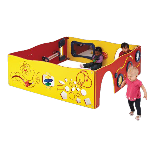 UltraPlay, UltraPlay UP142 Learn-a-Lot Playset 4-Panel New