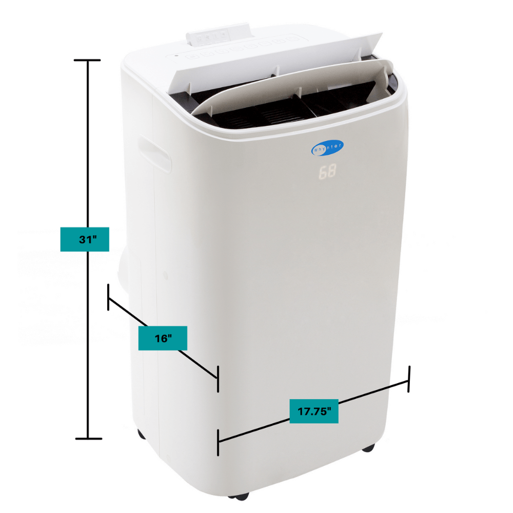 Whynter, Whynter ARC-147WF 14,000 BTU Dual Hose Portable Air Conditioner New