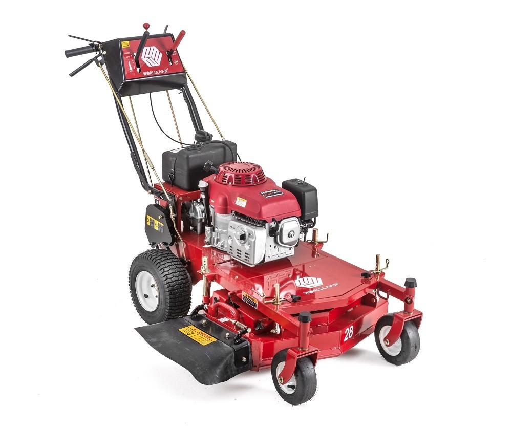 WorldLawn, WorldLawn WY28S11HD 28" Honda Recoil Start Gas Self Propelled Walk Behind Mower New