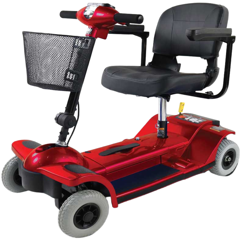 Zip'r, Zip'r 4 XTRA Traveler Long Range Mobility Scooter Red New