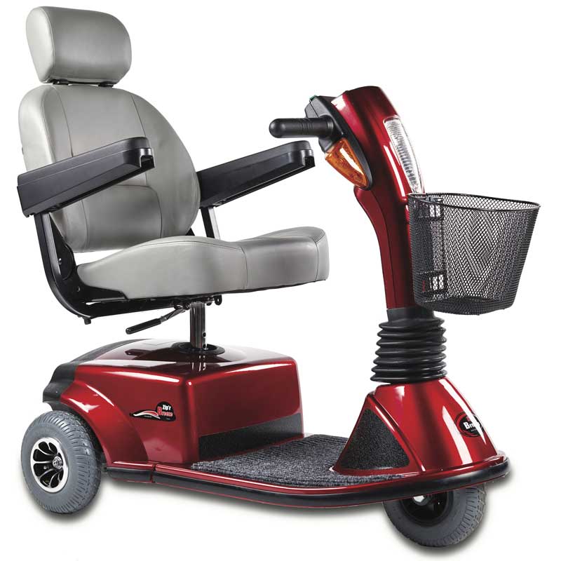 Zip'r, Zip'r Breeze 3-Wheel 24V 250W Heavy Duty Mobility Scooter Red New